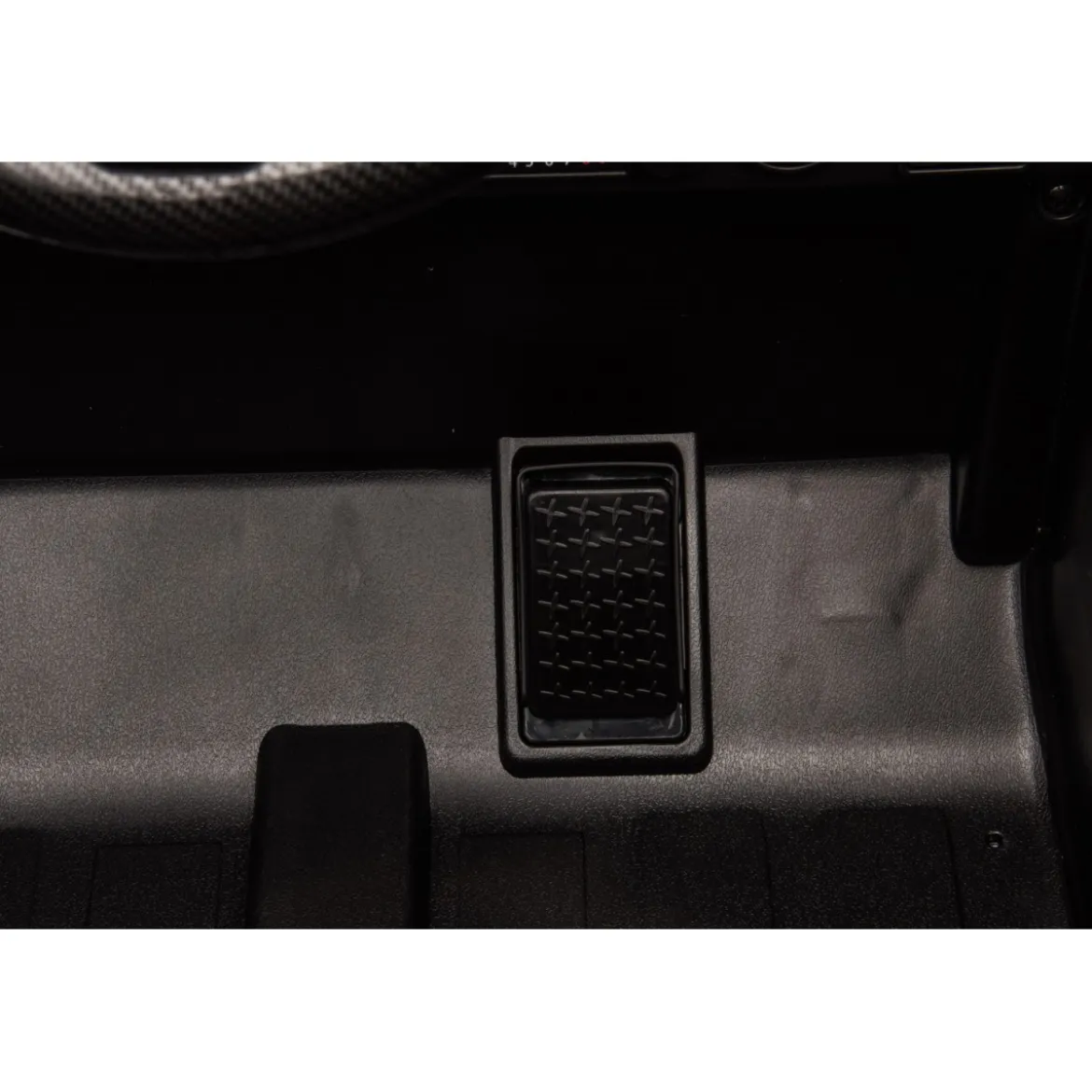Macchina Elettrica per Bambini Nera Toyota Cruiser Auto a Batteria 12 V