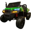 Macchina Elettrica per Bambini Gator Jeep Farmer Verde 6x6 con 2 Posti