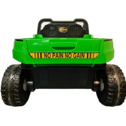 Macchina Elettrica per Bambini Gator Jeep Farmer Verde 6x6 con 2 Posti