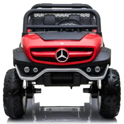 Macchina Elettrica per Bambini Mercedes Unimog Fuori Strada Rosso