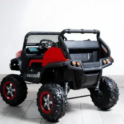 Macchina Elettrica per Bambini Mercedes Unimog Fuori Strada Rosso