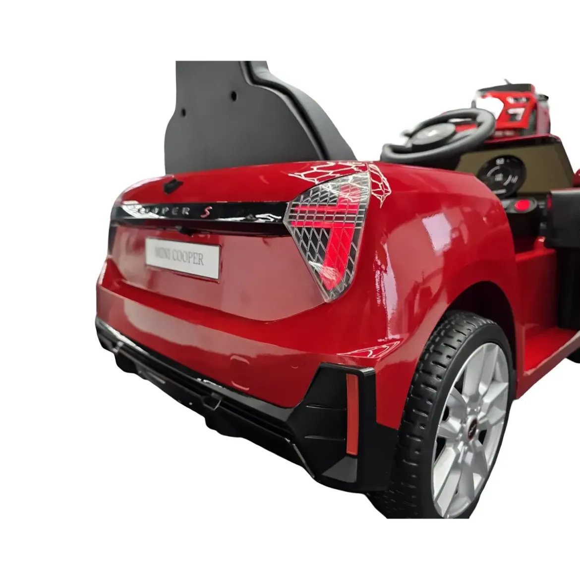 Macchina per Bambini Elettrica Mini Cooper S 12V Rosso Metallizzato