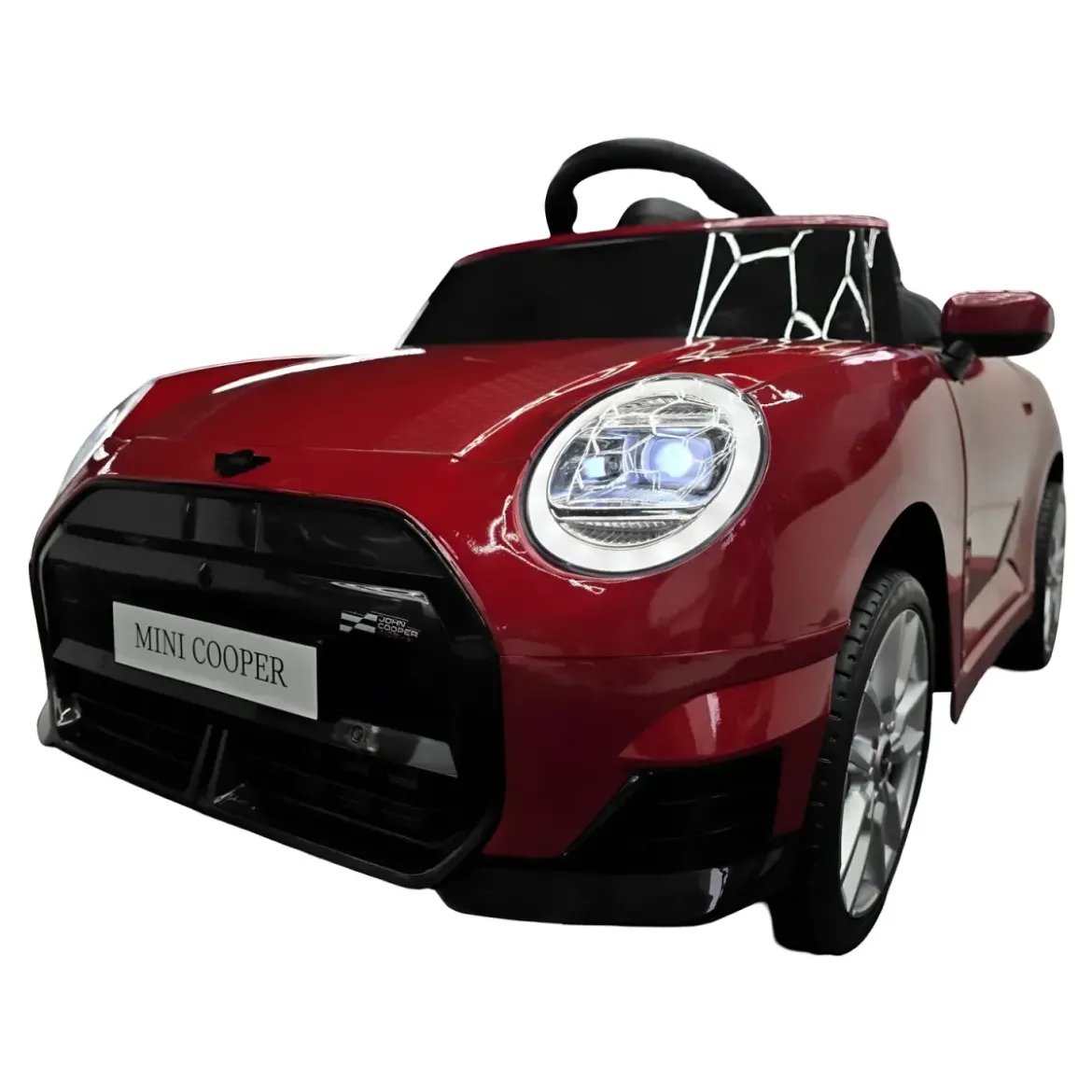 Macchina per Bambini Elettrica Mini Cooper S 12V Rosso Metallizzato
