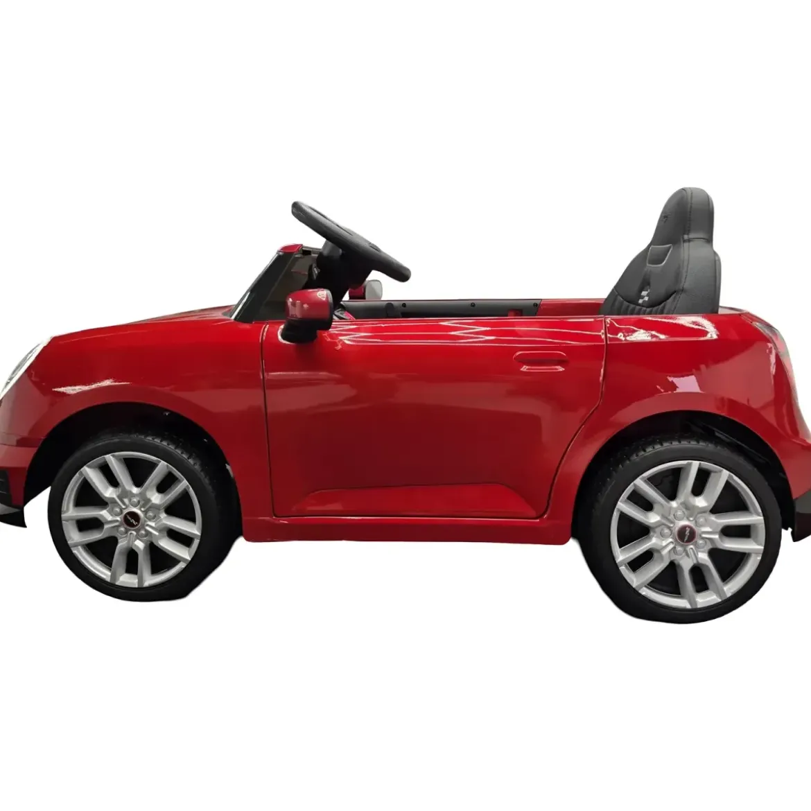Macchina per Bambini Elettrica Mini Cooper S 12V Rosso Metallizzato