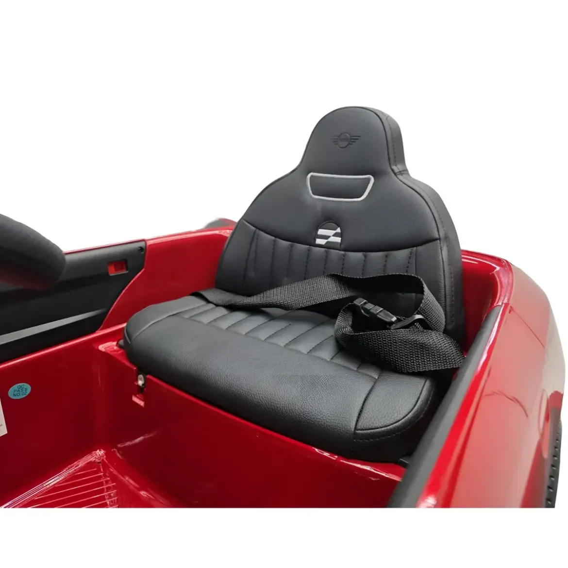 Macchina per Bambini Elettrica Mini Cooper S 12V Rosso Metallizzato