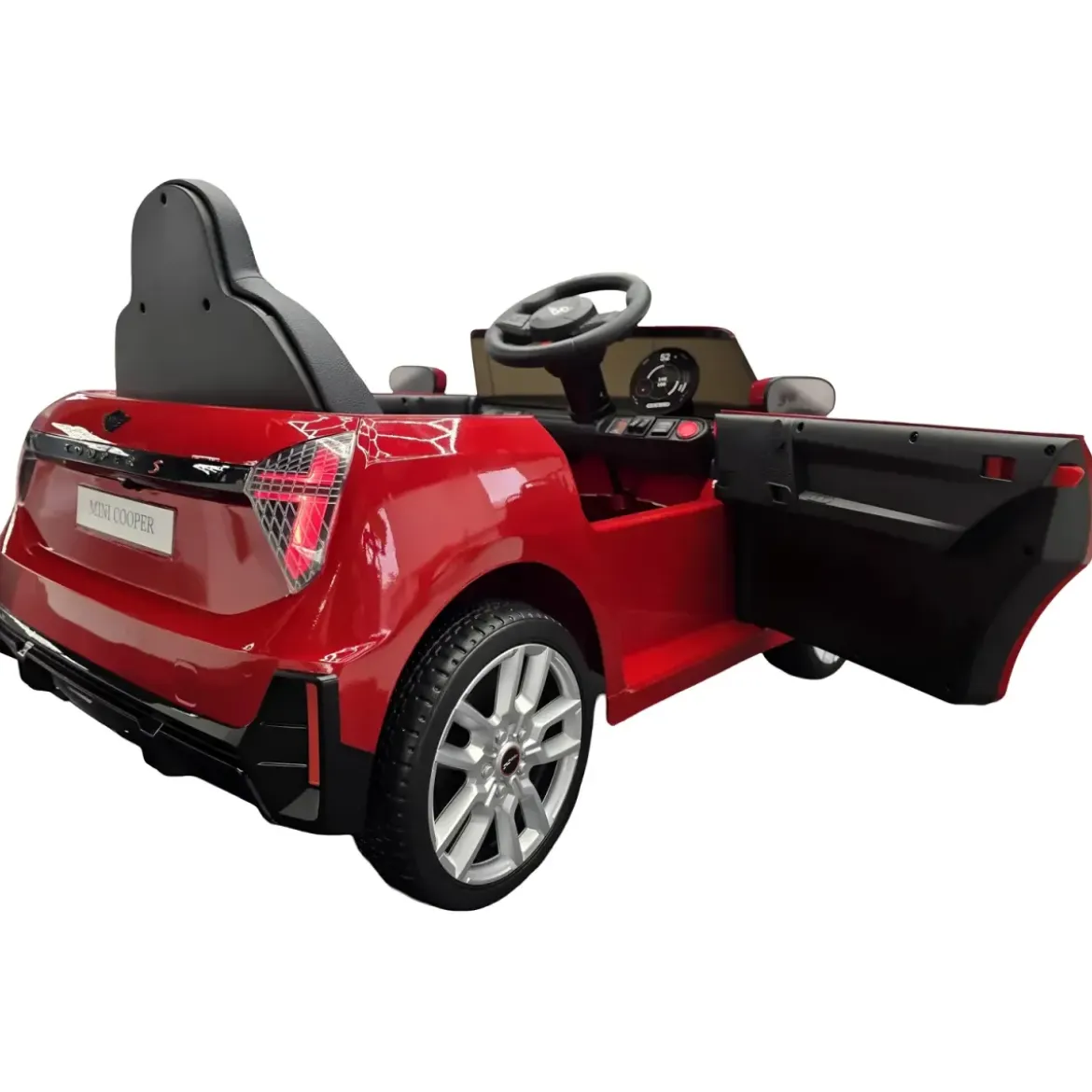 Macchina per Bambini Elettrica Mini Cooper S 12V Rosso Metallizzato