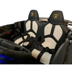 Macchina per Bambini Lamborghini Aventador 2 Persone a Batteria Bianco