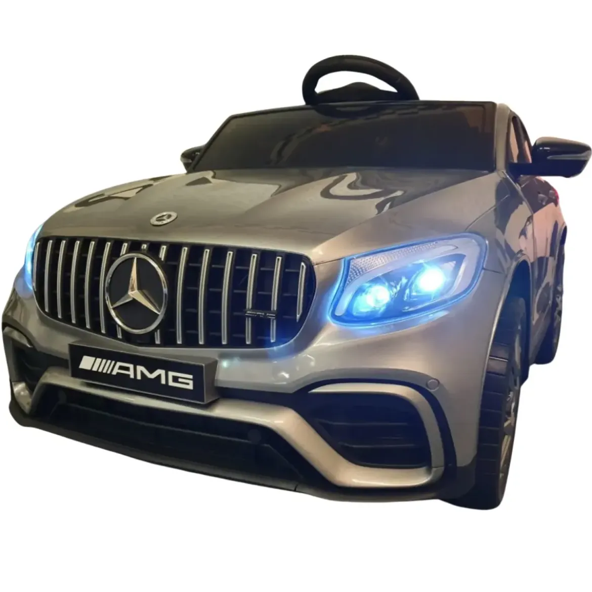 Macchina per Bambini Mercedes GLC 63 AMG Auto a Batteria Grigia