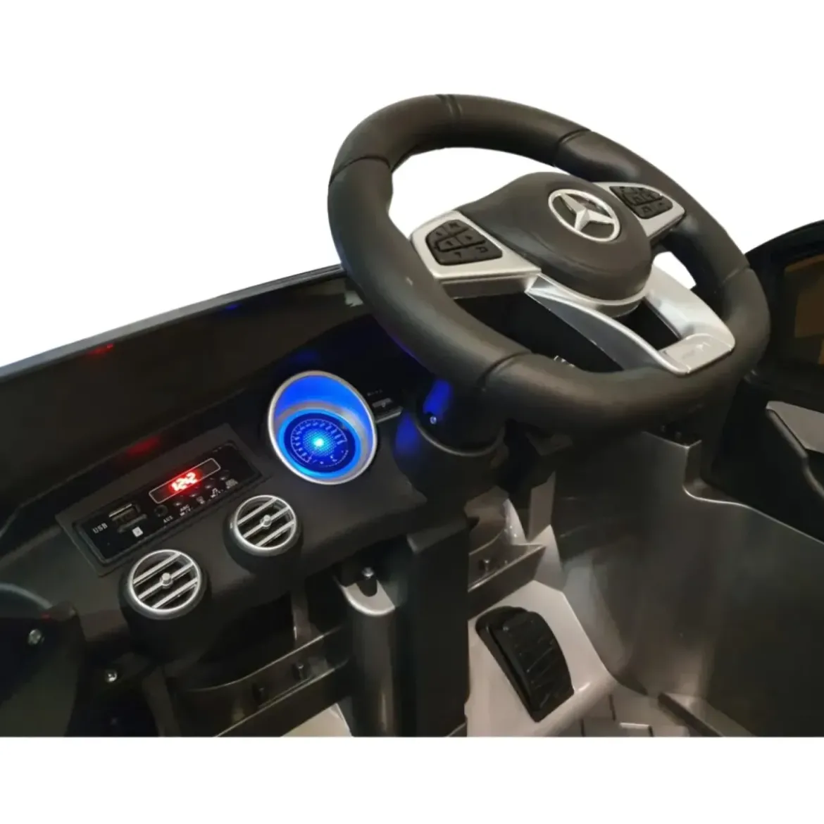 Macchina per Bambini Mercedes GLC 63 AMG Auto a Batteria Grigia