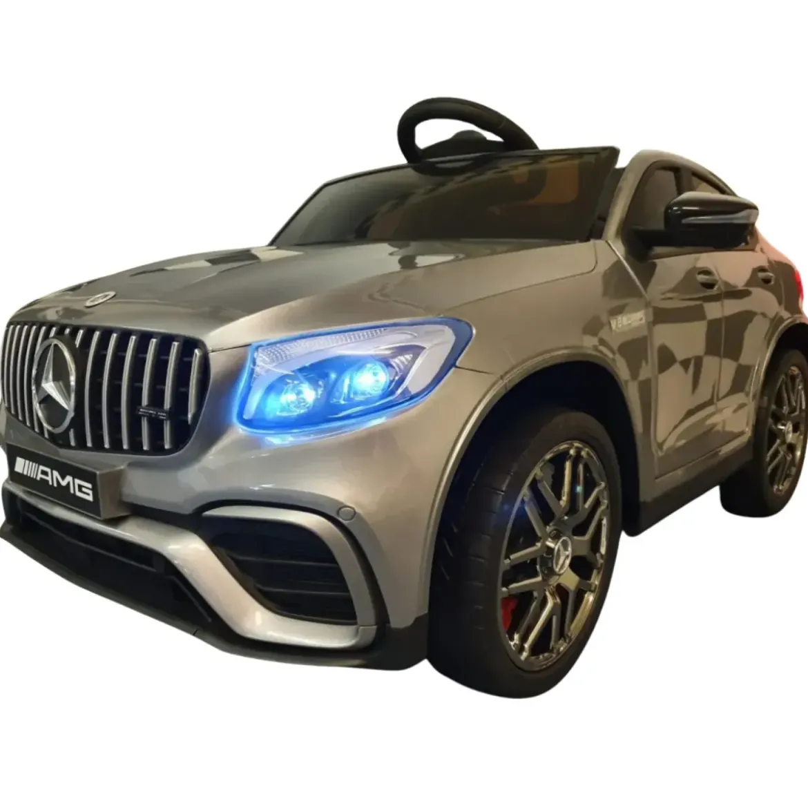 Macchina per Bambini Mercedes GLC 63 AMG Auto a Batteria Grigia