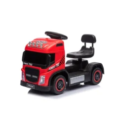Macchina Rossa Small Truck Elettrico per Bambini a Batteria 6 V con Suoni