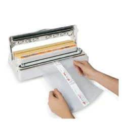 Macchina Sottovuoto Alimenti 0,8 Bar Barra 30cm con Accessori Inclusi