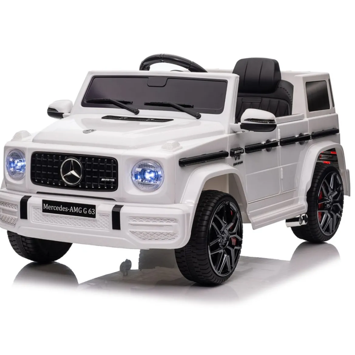 Macchinina a Batteria Mercedes Bianco Classe G Small