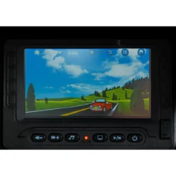 Macchinina a Batteria 12V Range Rover Full Optional Rosa Display Touch