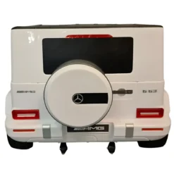 Macchinina per 2 Bambini Auto a Batteria Mercedes G63 AMG 24V Bianca