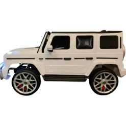 Macchinina per 2 Bambini Auto a Batteria Mercedes G63 AMG 24V Bianca
