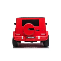 Macchinina Rosso Elettrica Bambini Mercedes G Batteria 12 V Fuoristrada