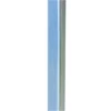 Maniglione per Porta Blindata da 120cm Cromato Satinato Piatto Verticale da Esterno