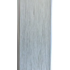 Maniglione per Porta Blindata da 120cm Cromato Satinato Piatto Verticale da Esterno