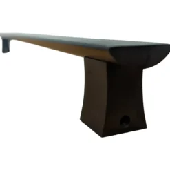Maniglione Piatto Porta Blindata Nero 50cm Moderno