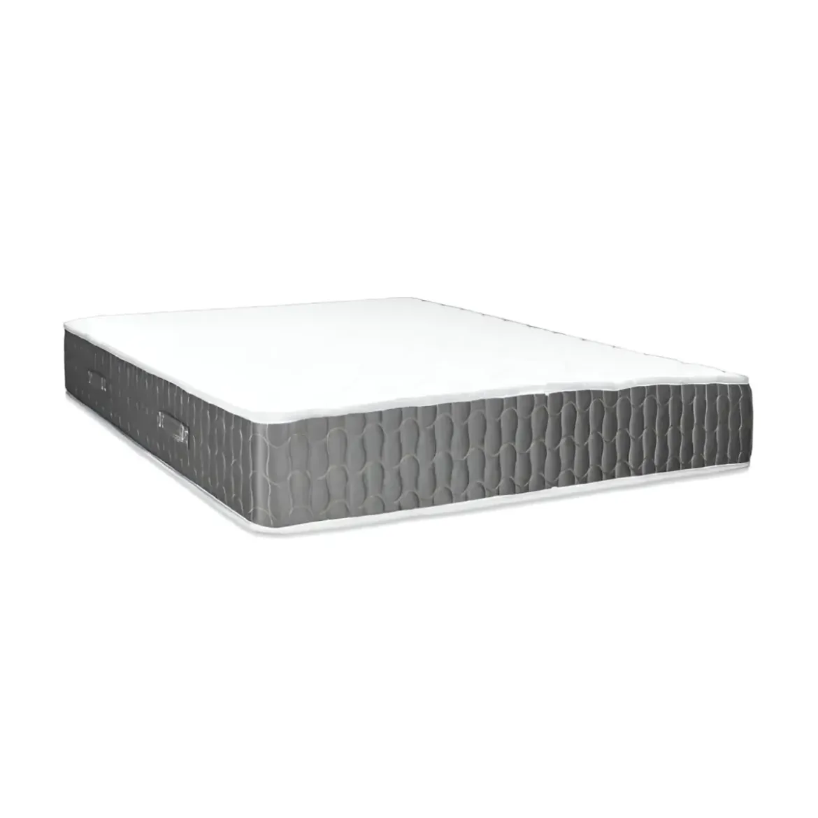 Materasso Matrimoniale Memory Lato Invernale 160x200x25 Bordo Grigio