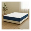 Materasso Matrimoniale Memory Invernale 160x190x25 cm Traspirante Blu