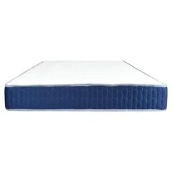Materasso Matrimoniale Memory Invernale 160x190x25 cm Traspirante Blu