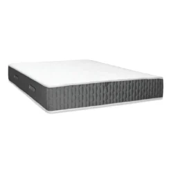 Materasso Matrimoniale 160x190x25 cm Memory Foam Traspirante Grigio