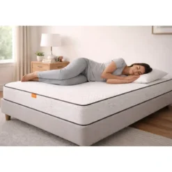 Materasso Memory Singolo 90x190 cm h25 cm Ortopedico Anallergico