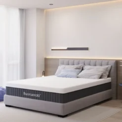 Materasso per Letto Matrimoniale a 2 Piazze 160x190 Morbido Alto 25 cm