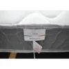 Materasso 1 Piazza e Mezza 120x190x25 Memory Foam Grigio Traspirante