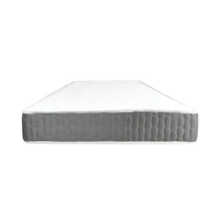 Materasso 1 Piazza e Mezza 120x190x25 Memory Foam Grigio Traspirante