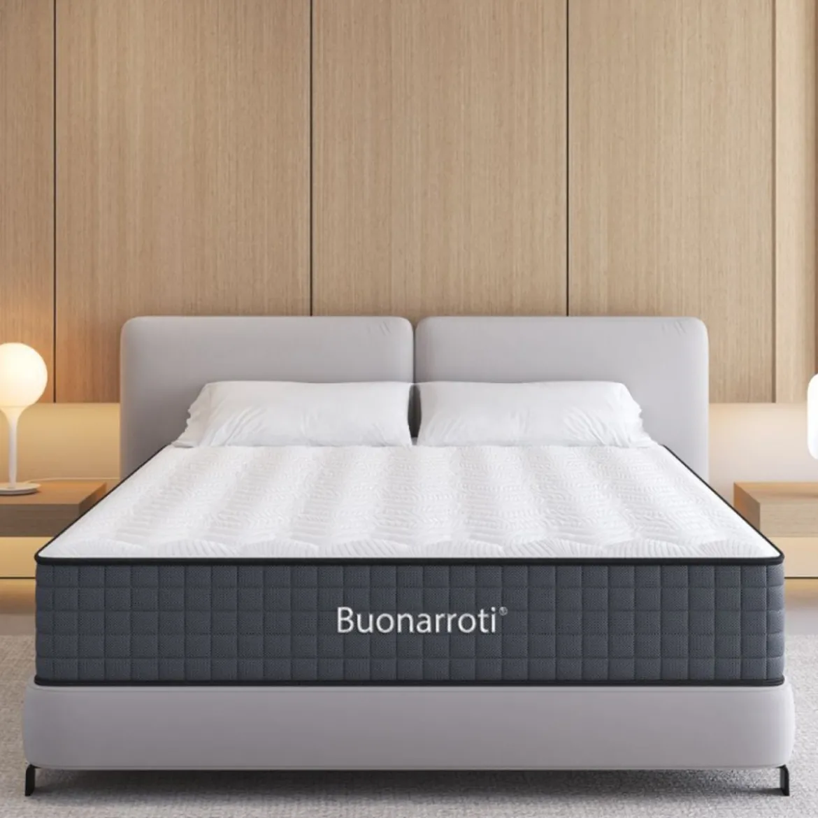 Materasso 160x190 per Letto Matrimoniale a 2 Piazze Morbido Alto 25 cm