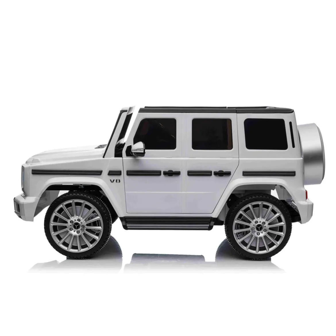 Mercedes Benz G500 Bianca 12V Macchina Elettrica per Bambini