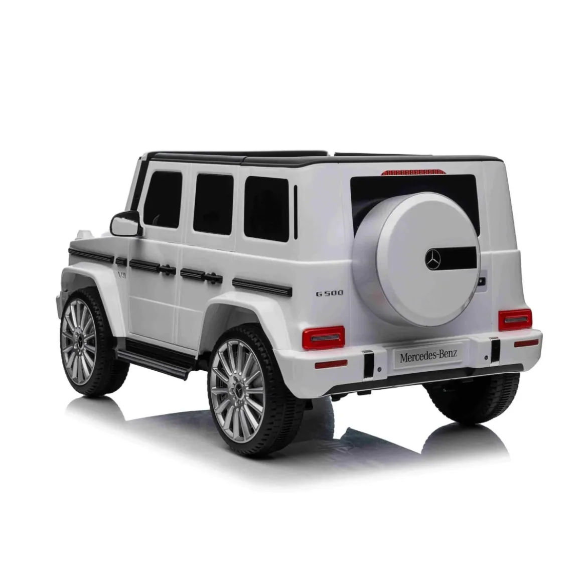 Mercedes Benz G500 Bianca 12V Macchina Elettrica per Bambini