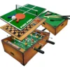 Mini Calcetto Biliardino Biliardo da Tavolo Stecche Palline Aste Calcio Balilla