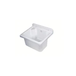 Mini Pilozzo Lavandino da Esterno a Muro 42x34 per Terrazzo Lavanderia