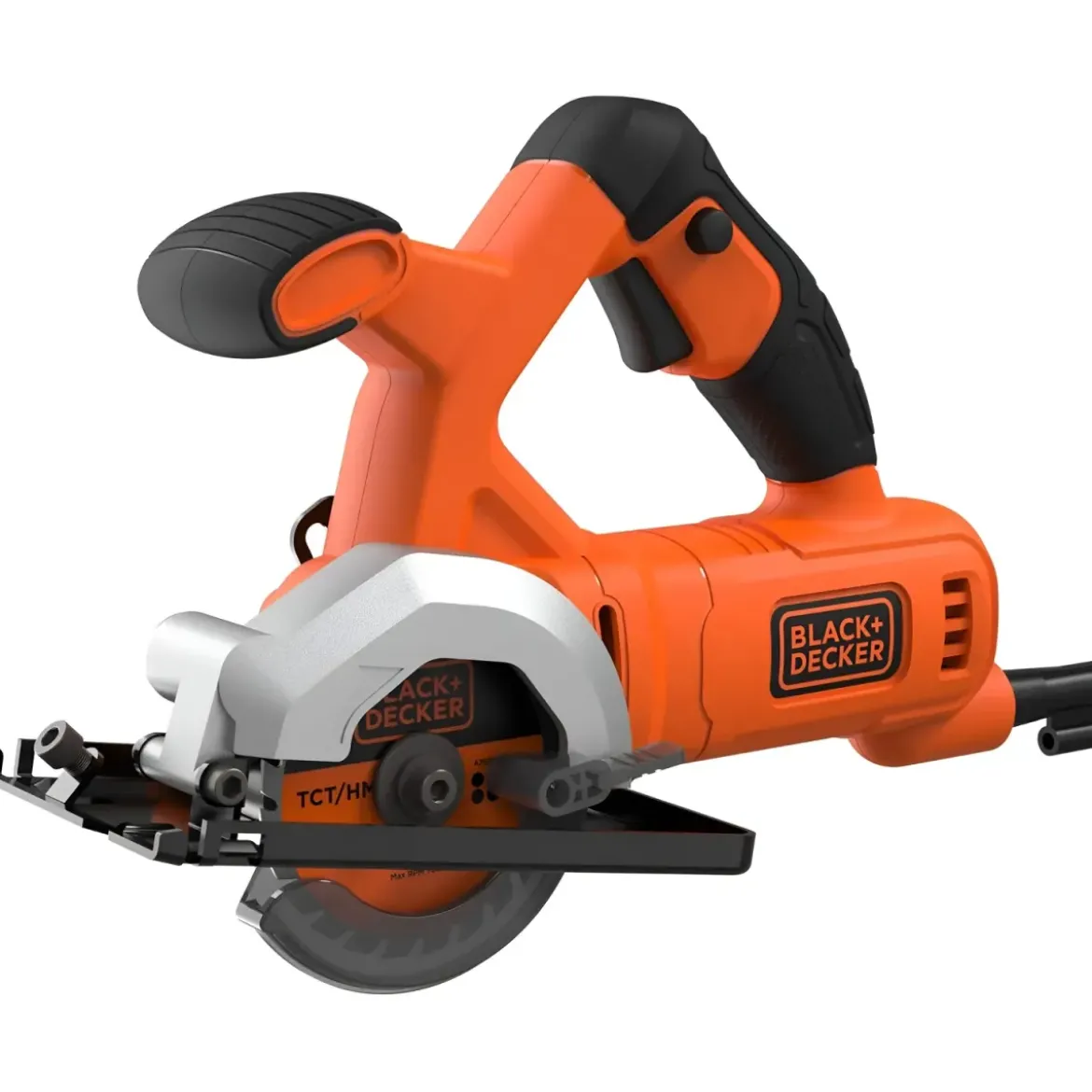 Mini Sega Circolare Black+Decker 85 mm 400W per Legno Metallo Plastica