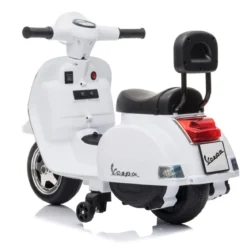 Mini Vespa Piaggio Bianca Elettrica per Bambini Batteria 6 V