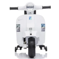 Mini Vespa Piaggio Bianca Elettrica per Bambini Batteria 6 V