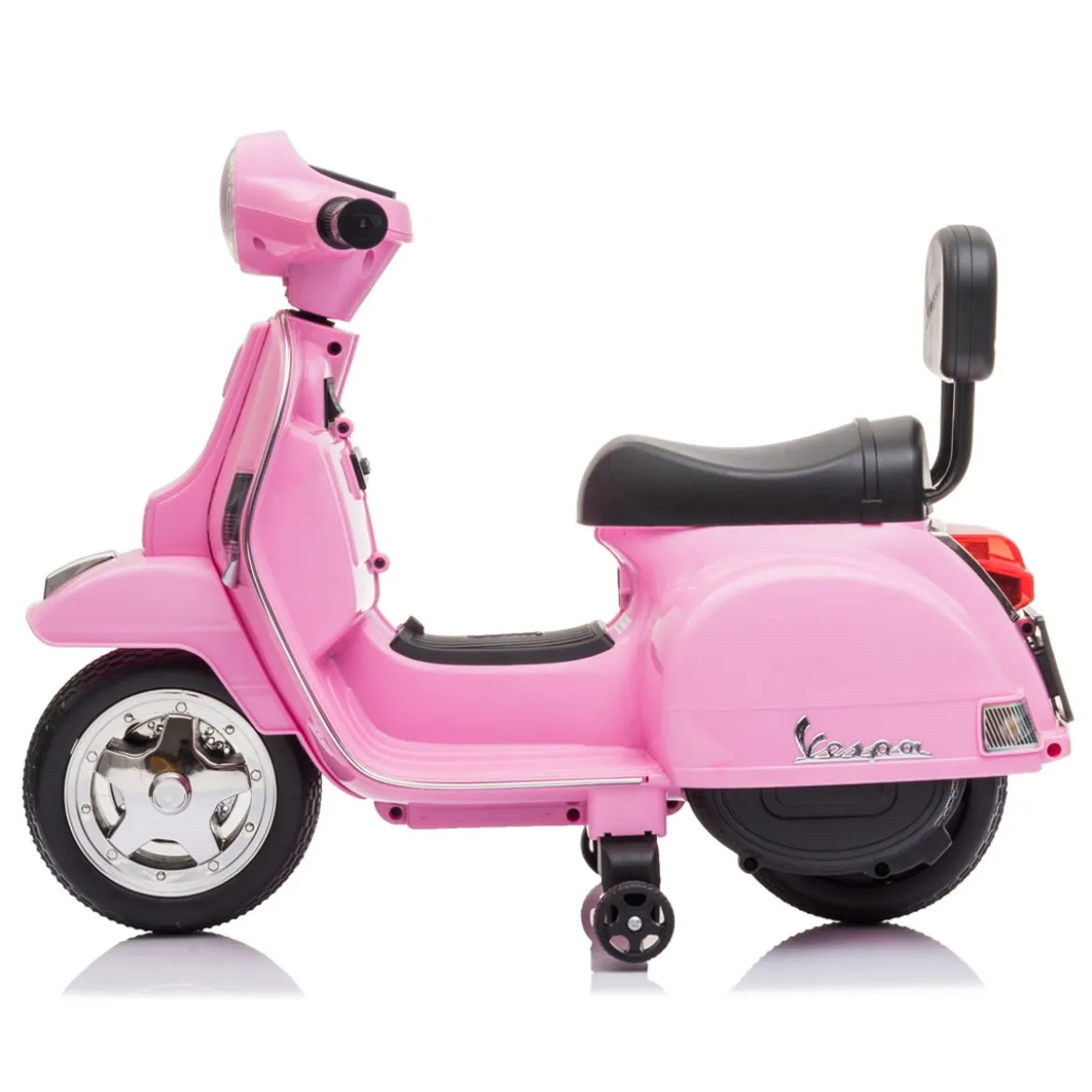 Mini Vespa Piaggio Rosa Elettrica per Bambini Batteria 6 V