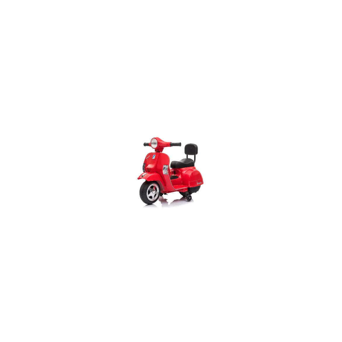 Mini Vespa Piaggio Rossa Elettrica per Bambini Batteria 6 V