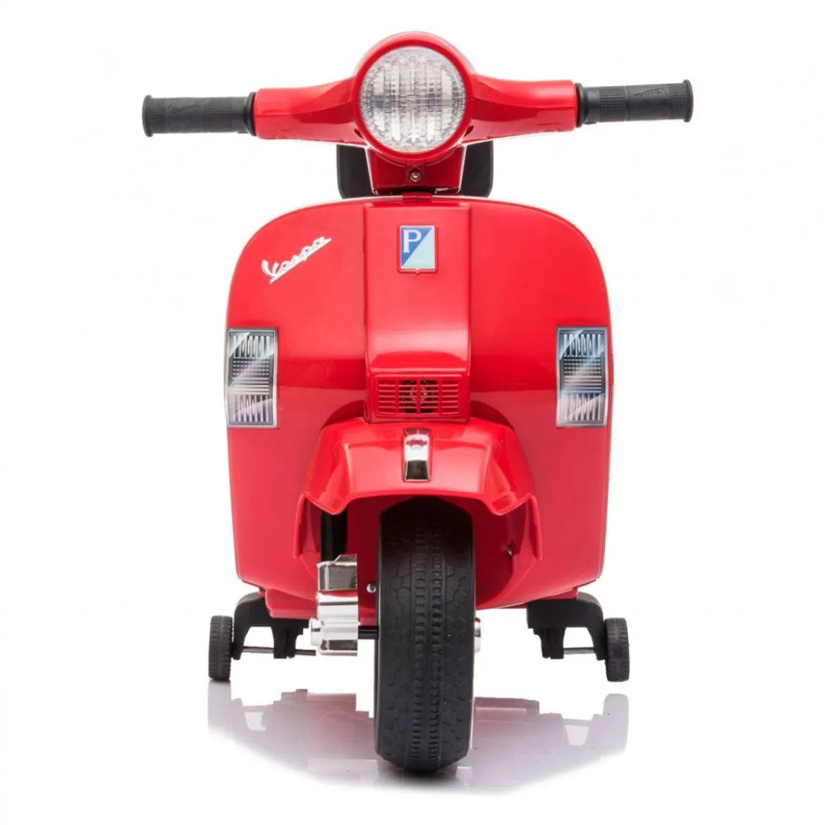 Mini Vespa Piaggio Rossa Elettrica per Bambini Batteria 6 V