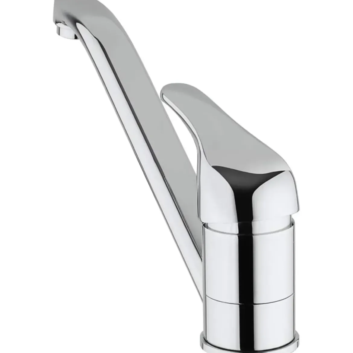 Miscelatore Lavello Monocomando Ottone Cromato Cartuccia 40 mm
