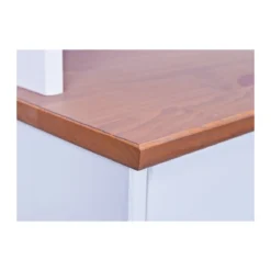 Mobile 2 Ante con Cassetti Bianca Credenza Alta Vetrina Ingresso Moderna Legno