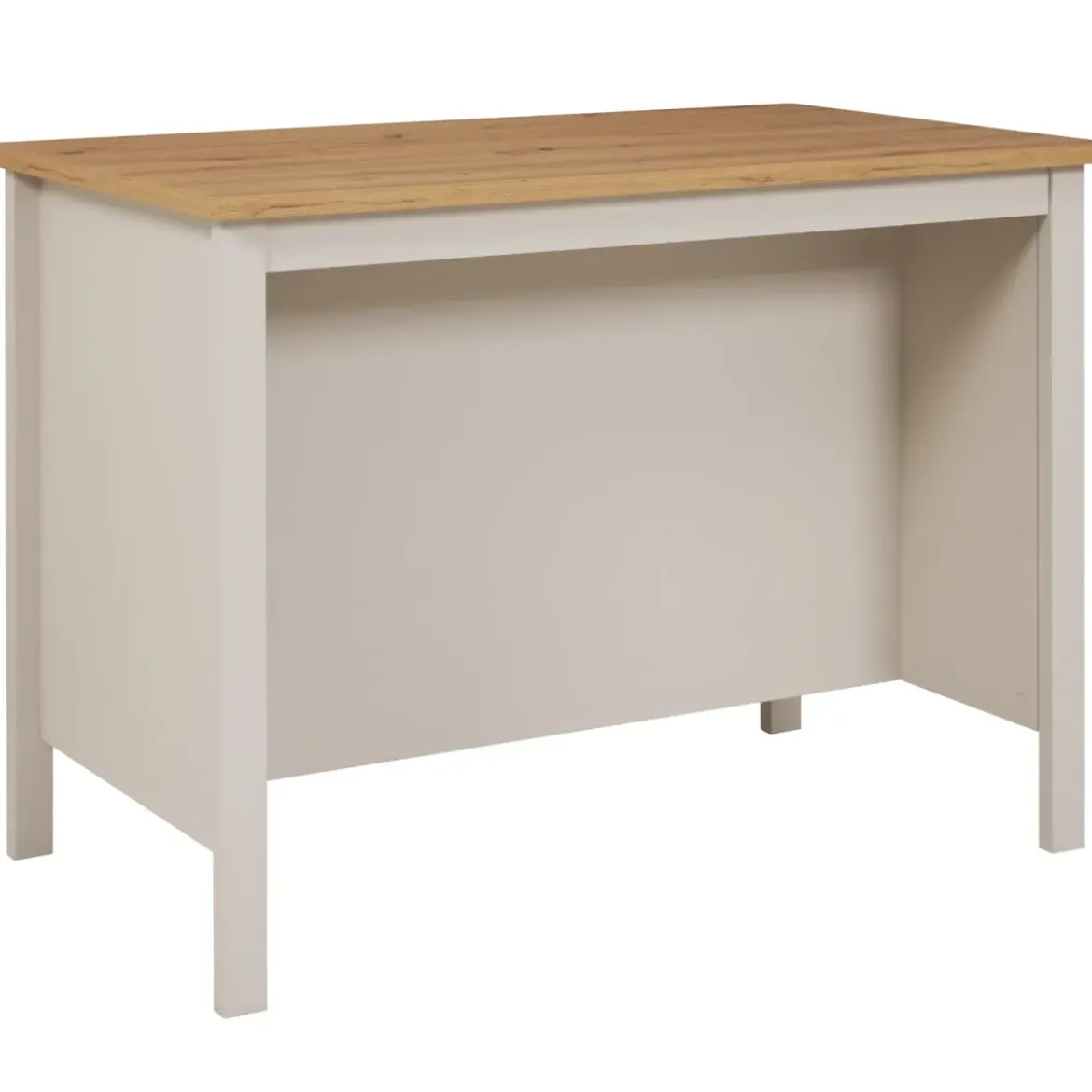 Mobile da Cucina Beige Rovere Tavolo Bar Isola 2 Ripiani Removibili