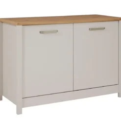 Mobile da Cucina per Lavello Lavastoviglie Modulare Beige Rovere 2 Ante