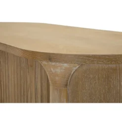 Mobile da Ingresso in Legno Naturale con Cassetto Ripiano Moderno