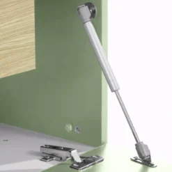 Mobile Porta Televisore Verde Salvia Rovere da Appoggio 3 Ante Ribalta