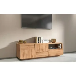 Mobile Porta TV Rovere Wotan 2 Ante con Cassetto e Vano a Giorno